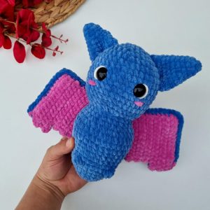chauve‑souris peluche au crochet – amigurumi fait main personnalisable – cadeau kawaii chauve‑souris peluche au crochet – amigurumi fait main personnalisable – cadeau kawaii