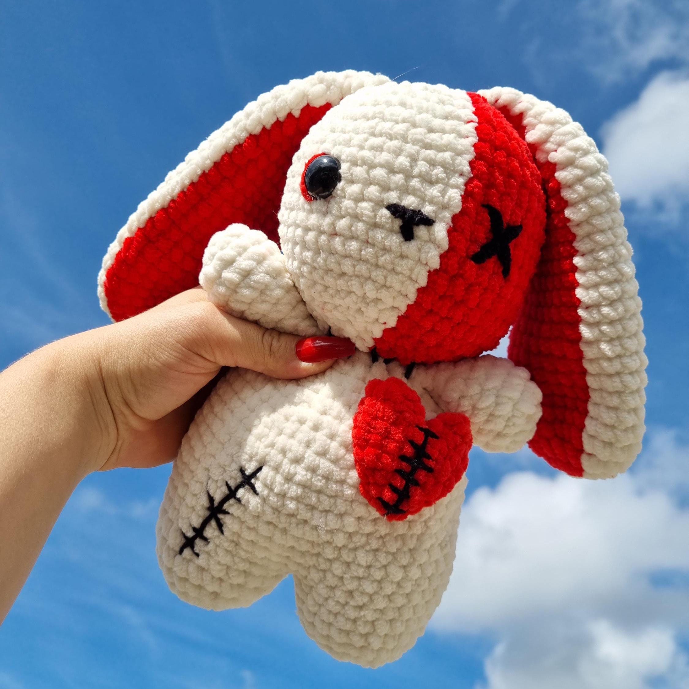 ours gothic amigurumi peluche crochet 100% fait main ours gothic amigurumi peluche crochet 100% fait main